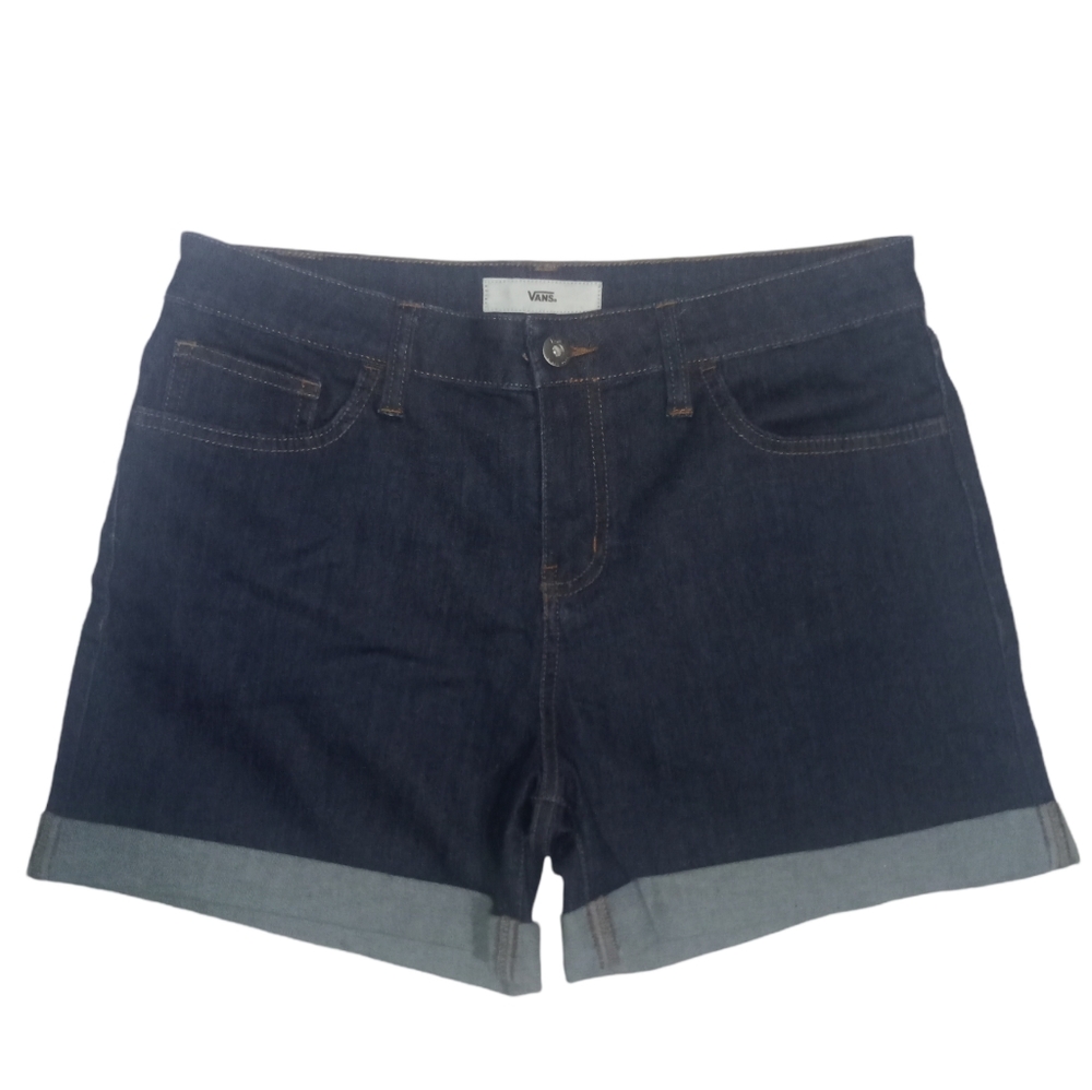 Van's Boyfriend Cuff Denim Jean Shorts